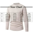 thumbnail image 3 of Ceisia Men Solid Color Long Sleeve Stand Up Collar Button Casual Gift Daily Outdoor Fashion Hoodie Top, 3 of 3