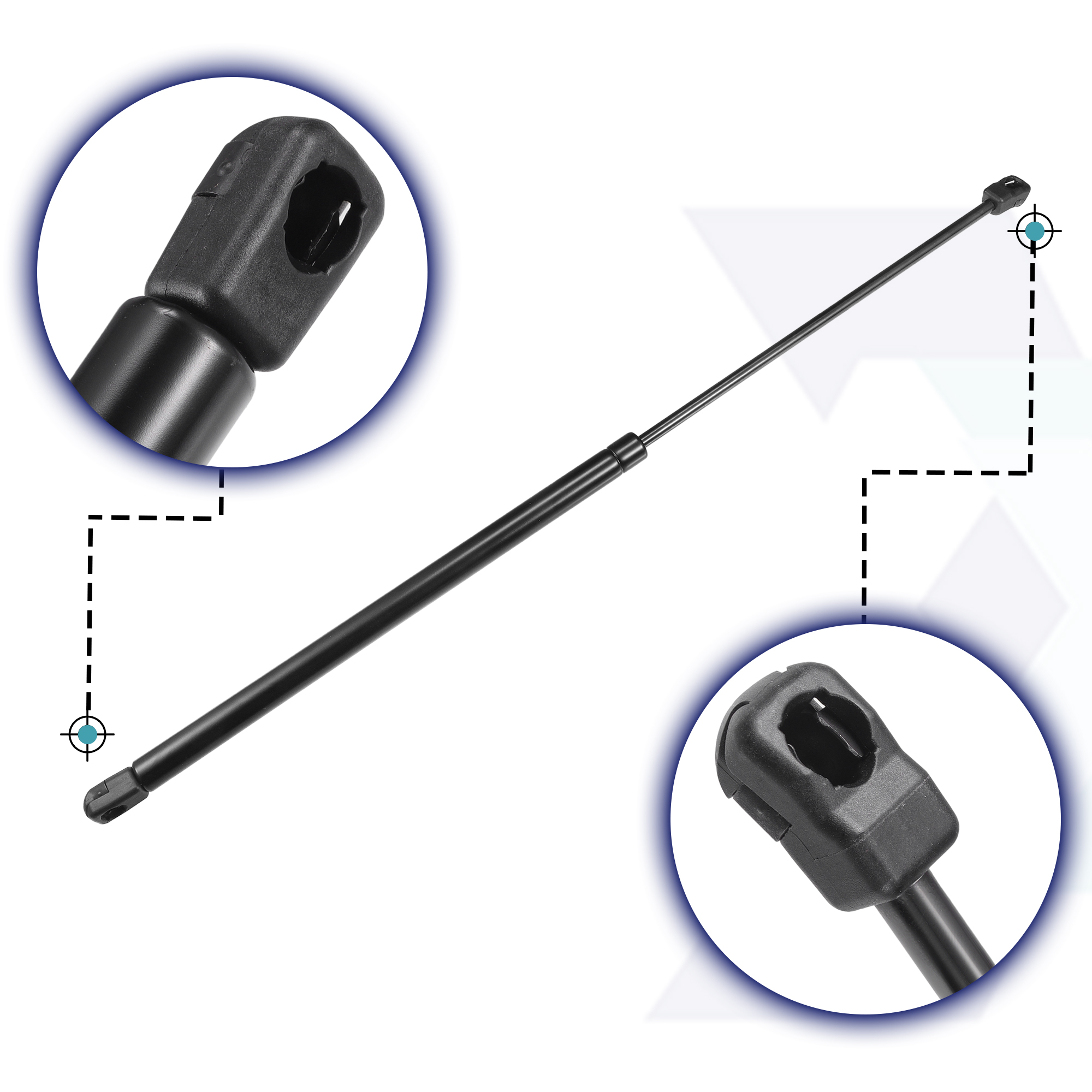 Unique Bargains 2Pcs Front Hood Lift Supports Struts for Toyota Corolla E210 2018-2020