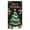 A, variant on Lilixerw Christmas Door Cover Backdrop, 35.43 x 70.87 Inch Red Silver Baubles Merry Christmas Print Door Banner for Wall Living Room Party Holiday Decorations