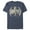 Navy Blue Heather, variant on Men's Batman Shield Logo Comic 80th Anniversary  Graphic Tee Charcoal Heather 1X Big Tall
