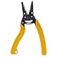 thumbnail image 3 of IDEAL Electrical 45-415 Premium Reflex T-5 Stripper - 10-20 AWG, Wire Stripper, Plier Nose, Slide Lock, Textured Grips,Yellow, 3 of 4