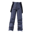 thumbnail image 4 of Pantalones de esquí, pantalones deportivos para nieve, resistentes al viento, cálidos, aislantes, impermeables, transpirables, petos de esquí, monos, L, 4 of 8