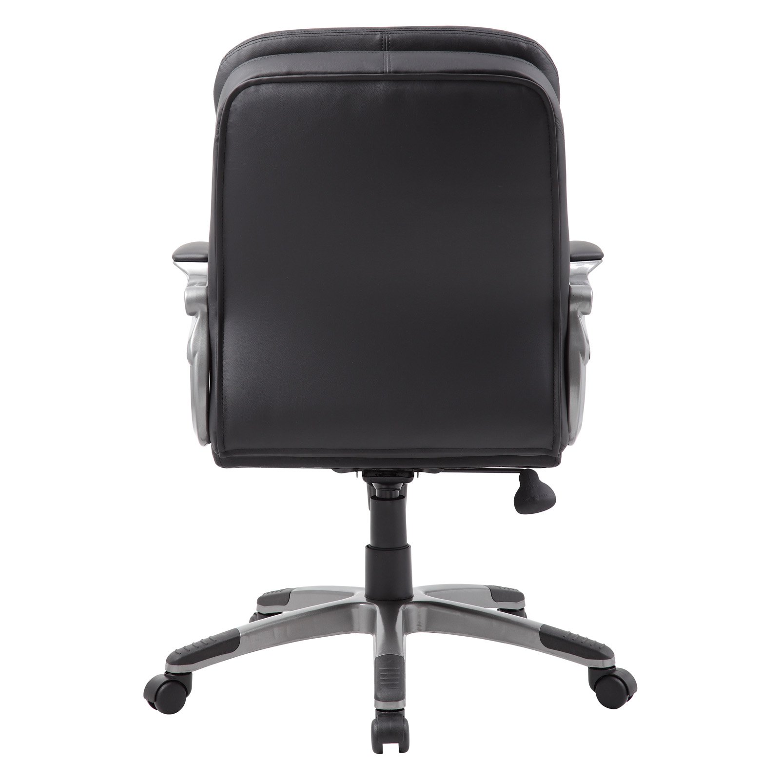 Executive Mid Back Pillow Top Chair Black - Boss Office Products