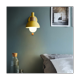 thumbnail image 4 of Lámpara de pasillo para porche de sala de estar, lámpara de noche de dormitorio moderna minimalista nórdica, lámpara de pared Macaron (amarilla), 4 of 7