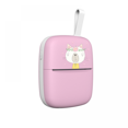 thumbnail image 2 of Mini Printer Hand-Held Portable Pocket Student Wrong Question Photo Printing EquipmentPink (with silicone rope), 2 of 5