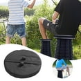 thumbnail image 2 of 2/1pcs Collapsible Stool Chair, 400lbs Max Weight Folding Stool, Portable Retractable Folding Telescoping Camping Stool, for Outdoor Fishing Hiking Gardening Travel BBQ, 2 of 9
