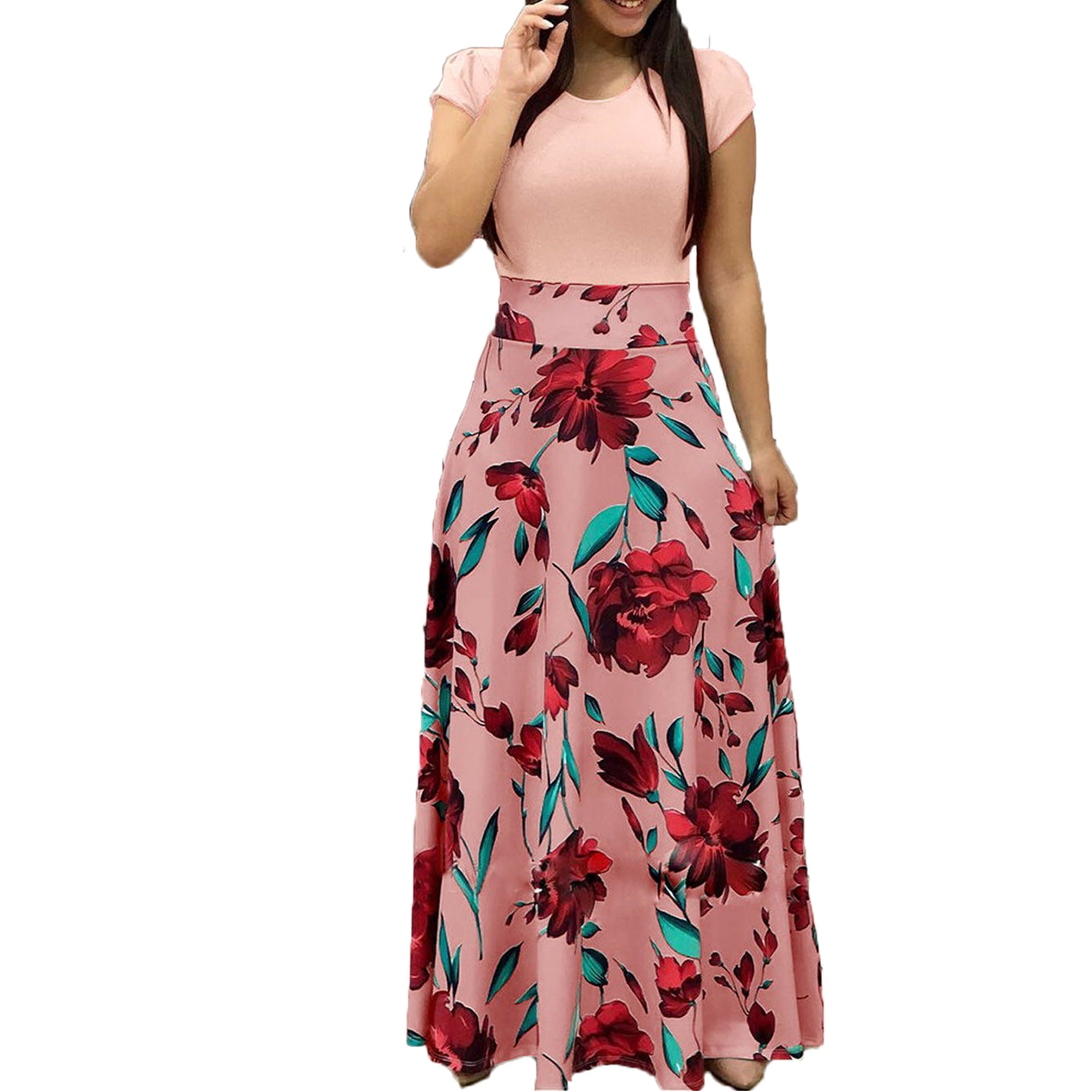 casual maxi sundress
