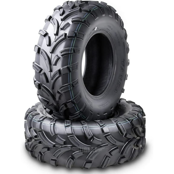 Set of 2 WANDA ATV/UTV Tires 26x10-14 /6PR P373 - 10206