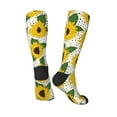 thumbnail image 4 of Balery Sunflowers Fun Novelty Socks Men'S Women'S Crew Socks Funny Crazy Novelty Socks Quirky And Cool Socks, 4 of 9