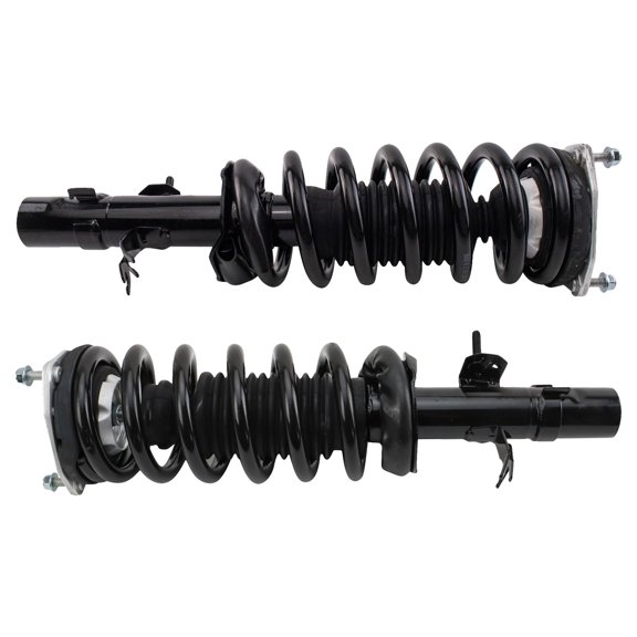 TRQ Front Strut & Coil Spring Assembly Set Driver & Passenger Sides Fits Select 09-13 INFINITI G37 14-17 Q60