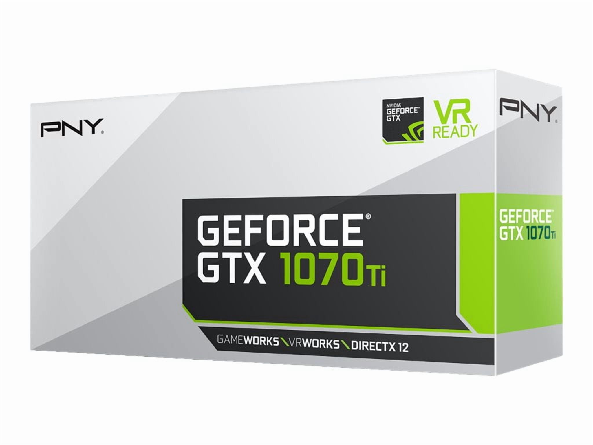 PNY GeForce GTX 1070 Ti Dual Fan 8GB GDDR5 Graphics Card - Walmart.com