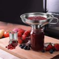 thumbnail image 4 of Stainless Steel Wide-Mouth Funnel w/ Handle, 4 of 7