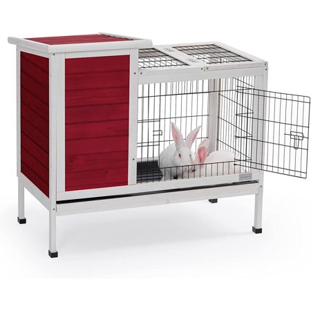 Vivifying Guinea Pig Cage Rabbit Hutch Rabbit Cage Bunny Cage Bunny Hutch Guinea Pig Hutch with Pull Out Tray