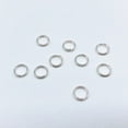 thumbnail image 3 of 500Pcs 6MM Open Rings Jewelry Accessories Round Shape Double Circle Close Rings DIY Jewelry Making Materials Set for Earrings (Silver), 3 of 8