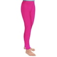 thumbnail image 3 of IEFIEL Girls Gymnastic Yoga Pants Stretchy Skinny Tights Leggings Running Workout Athletic Pants Rose 6, 3 of 6