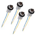 thumbnail image 5 of Unique Bargains T10 Car Light Socket Adapter Bulb Wire Harness Extension Connector DC 12V 4pcs, 5 of 6