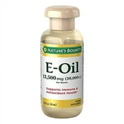 Natures Bounty Vitamin E Oil, Supports Immune & Antioxidant, 30,000IU Vitamin E, Topical or Oral, 2.5 Oz