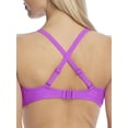thumbnail image 2 of Women's Pour Moi 13208 Free Spirit Padded Underwire Swim Top (Ultraviolet 34FF), 2 of 2