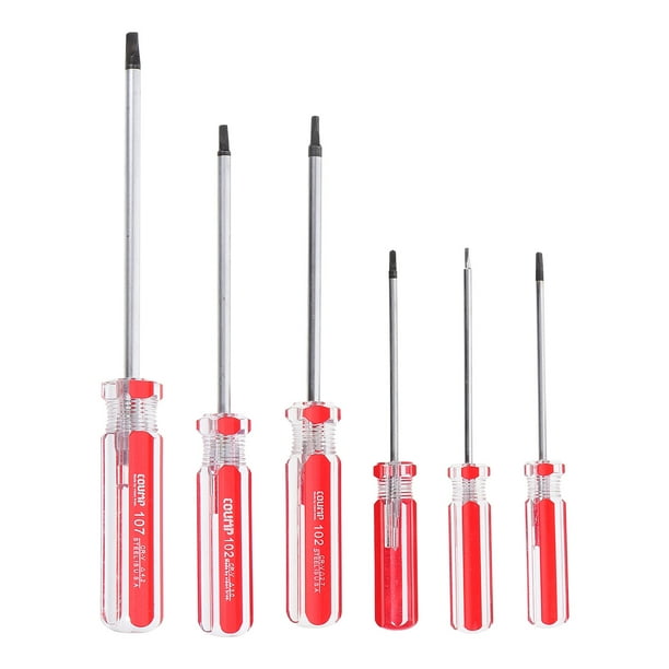 6 PCS Triangle Head Destornillador Triángulo Destornillador Reparación Herramienta Herramientas Mano
