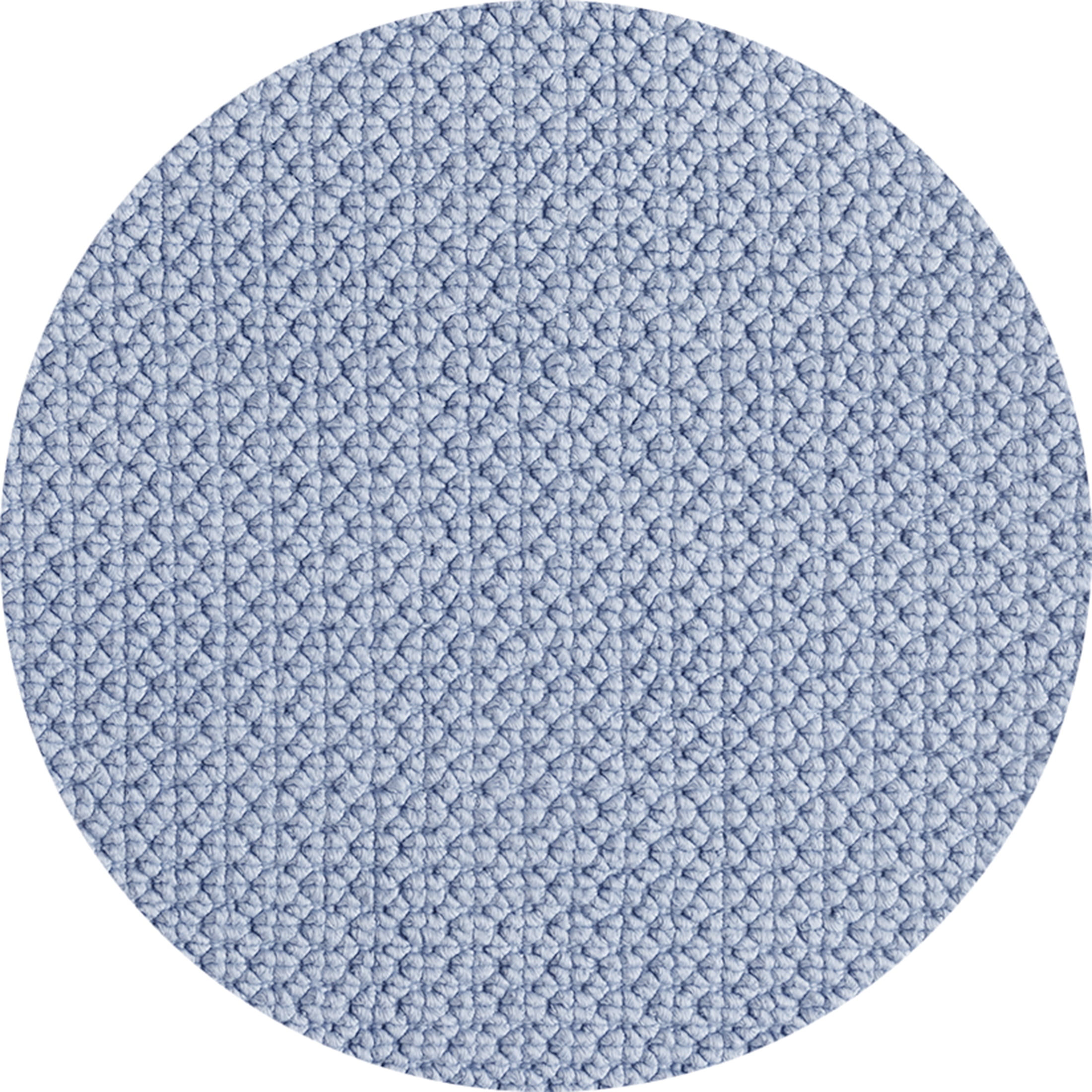 Better Homes & Gardens Signature Soft Cotton Memory Foam Bath Rug, Blue Silver, 20" x 34"