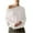 White, variant on Tbopshirt Womens Sweaters,Fall Sweaters for Women One Shoulder Loose Long Sleeved Knitted Cowl Neck Sweater