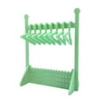 thumbnail image 2 of veasfak Multi Functional Jewelry Display Rack Shelves Hanging with Hook Earring Display Green, 2 of 9