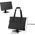 thumbnail image 1 of 3X Carrying Bag for 24 Inch LCD Screens and Monitors,Protective Monitor Travel Case for 24 Inch Monitor,Black, 1 of 7