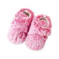 thumbnail image 2 of HUANBAI Unisex Baby Slippers Girls Boys Booties Winter Warm Baby Socks Shoes Crib Shoes Baby Footwear 12-15 Months, 2 of 4