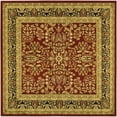 thumbnail image 3 of SAFAVIEH Lyndhurst Elizabeth Traditional Floral Area Rug, Red/Black, 6' x 9', 3 of 7