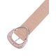 thumbnail image 2 of Cinturones Anchos de Paja Elástica Tejida INSPIRE CHIC para Mujeres, Cinturón Elástico con Hebilla Triangular de Ratán para Vestido 41.3x1.9" (LxA) Rosa Polvoriento, 2 of 6