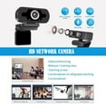 thumbnail image 4 of Caméra Web 1080P - Microphone Intégré, Rotation à 360°, Prêt à l'Emploi pour l'Enregistrement d'Appels Vidéo, 4 of 8