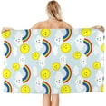 thumbnail image 2 of Yibo Colorful Octopus Bath Towel Shower Towel for Bathroom Outdoor Swimming, 2 of 9