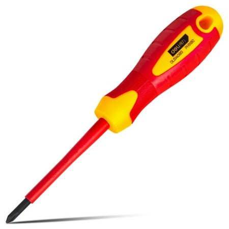 

Eleanos Household Electricians Hand Tools Cross/Slotted Insulated Screwdriver