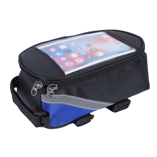 Soidarity Bolsa de cuadro de bicicleta Soportes de tubo universal Accesorios de bicicletas Soporte de organización Bolsas de teléfono Bolsas de Ciclismo Azul Soidarity OD028222-02
