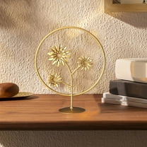 Inerposs Iron Leaf Ornaments for Living Room, Wine Cabinets, Entrance Halls, and Desktop Home Decorations