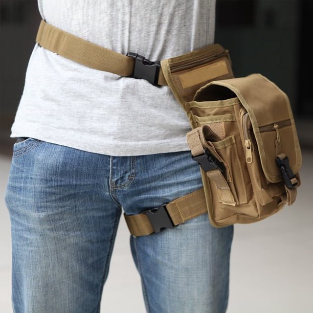 Cycling Outdoor Equipment Bag Leg Bag Storage Multifunctional Waist Bag Multilayer Equipment Bag