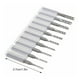 thumbnail image 3 of Riwesomey Fresa de 10 pack/lote para trabajo de madera, fresa de extremo de fresado de maíz PCB duradera y de alta precisión Herramientas eléctricas, 3 of 6