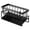Black, variant on Sponge Holder, Sink Caddy Sponge Holder for Kitchen with Stainless Steel Self Drain Tray and Dish Cloth Hanger, Soap Dispenser Storage Kitchen Accessories (Black)