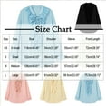 thumbnail image 2 of Oplxuo Women's Boho Ruffle Trim Tie Front Top Chiffon Shirt Long Sleeve Chifffon Blouse Tunic Tops, 2 of 5