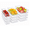9pcs(3S+3M+3L), variant on Refrigerator Organizer Bins, 3 Sizes Stackable Clear Pantry with Handles for Fridge, Freezer, Shelves, Drawer, Snack Organizer Home & Kitchen,Boxes,Containers Plastic Baskets