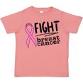 thumbnail image 3 of Inktastic Fight Breast Cancer Pink Ribbon Boys or Girls Toddler T-Shirt, 3 of 5