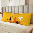 thumbnail image 6 of Body Pillow Cover, Happy Halloween1 Body Pillow Cases with Zipper Soft Breathable Smooth Skin Friendly Long Pillow Case 20x60 inches, 1Pcs, 6 of 7