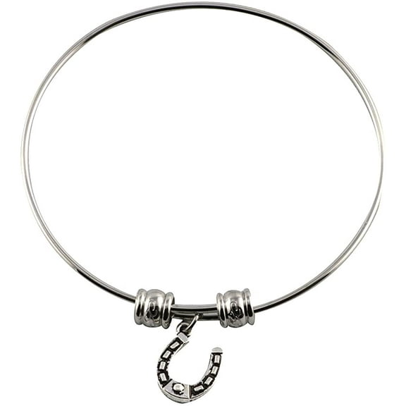 Horseshoe Good Luck Bangle