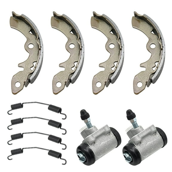 MATI Front Brake Wheel Cylinders Shoes Kit for Suzuki LT230 LT250 LTF230 LT300E QuadRunner 1985-1989