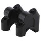 thumbnail image 3 of Motorcycle Handlebar Riser for NX400 NX 400 NX500 NX 500 Accessories Handle Bar Lift Mount Black, 3 of 5