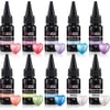 LET'S RESIN Pearlescent UV Resin, Low Odor, Minimal Bubbles for Casting, Coating, Jewelry Making, Decoration