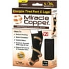 Miracle Copper Anti-Fatigue Copper Infused Compression Socks, Size Large/XL As Seen on TV