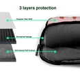 thumbnail image 4 of Lsque Hand Drawn Strawberry Pattern Laptop Bag – Portable & Slim Single-Shoulder Computer Case with Adjustable Strap, Protective, Lightweight for 13”/14”/15.6” Laptops, 4 of 8