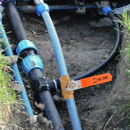 Milisten Brass Valve Water Shut Off Valve Quick Connect for Home Plumbing and Garden Use