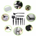 thumbnail image 2 of Usb Cordless Keyboard Mini Cleaner With 8 In 1 Handle Nylon Anti Static Brushes Cleaning Kit For Cleaning Dust,Hairs,Crumbs,Scraps For Laptop,Piano,Computer,Car,Desk And Pet House, 2 of 8